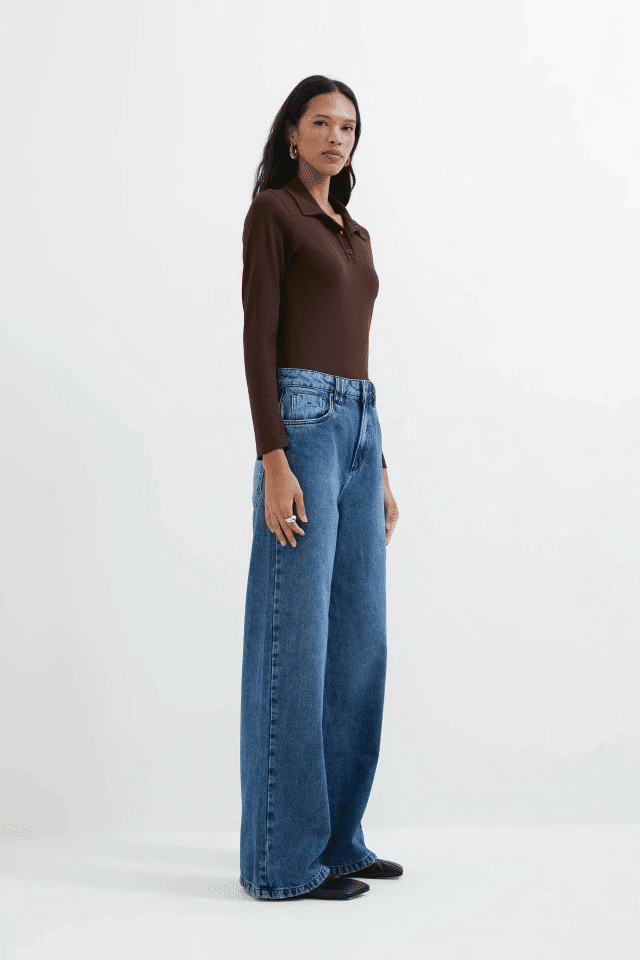 BLUSA MARIE MARROM CAFÉ BLUSA MARIE MARROM CAFÉ