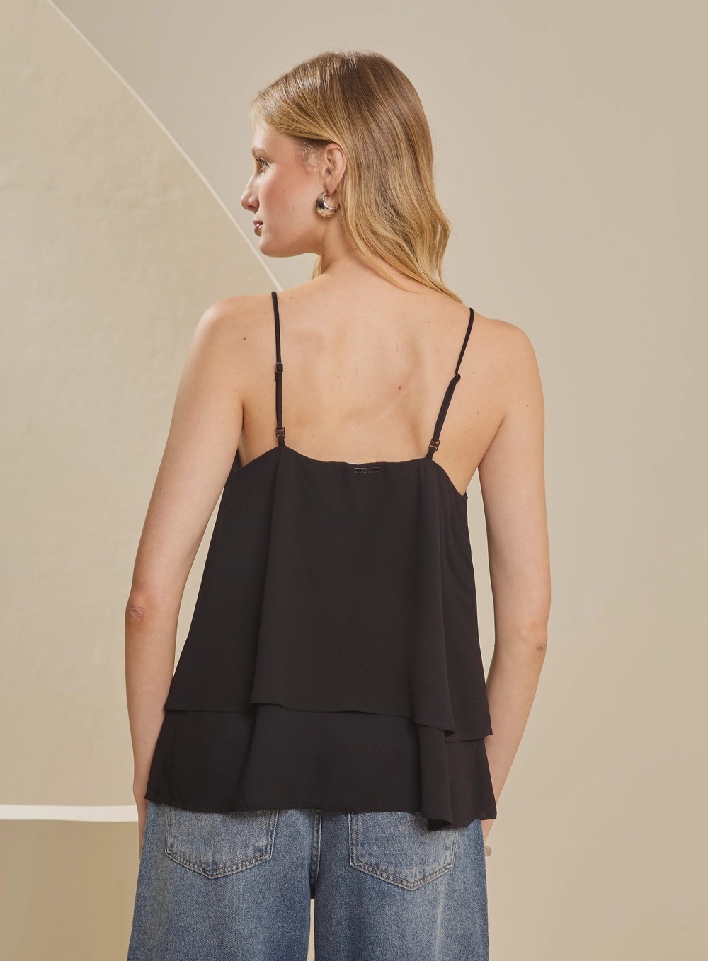 BLUSA ALONGADA COM SOBREPOSIÇÃO FORUM BLUSA ALONGADA COM SOBREPOSIÇÃO FORUM