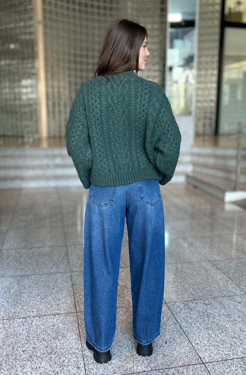 BLUSA TRICOT OTILIA VERDE LONDON NV BLUSA TRICOT OTILIA VERDE LONDON NV