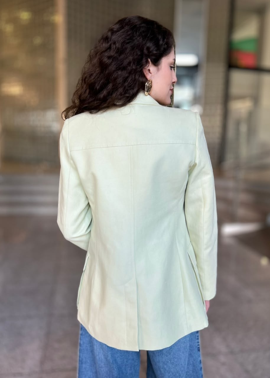 BLAZER COM LINHO VERDE ANIMALE BLAZER COM LINHO VERDE ANIMALE