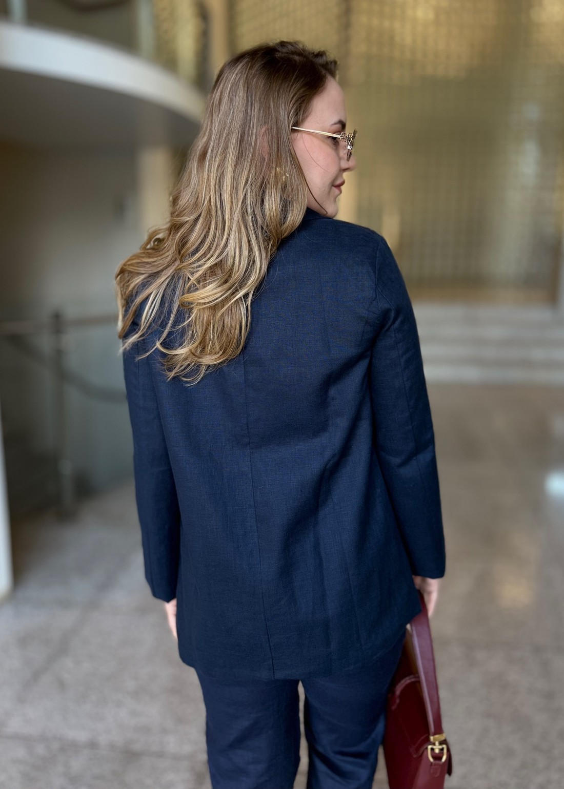 BLAZER EDUARDA AZUL MARINHO BLAZER EDUARDA AZUL MARINHO