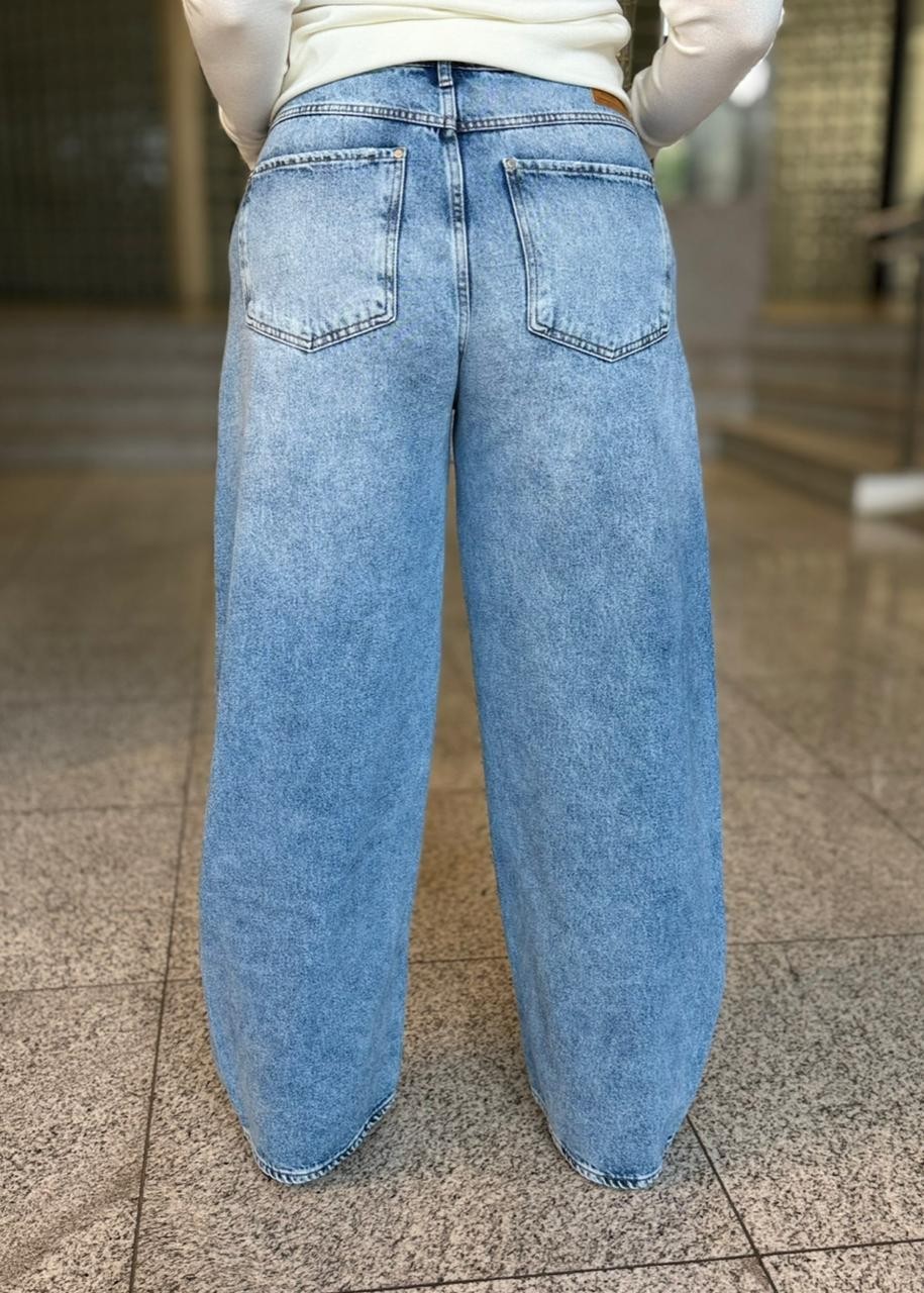 CALCA JEANS BARRIL COLCCI CALCA JEANS BARRIL COLCCI