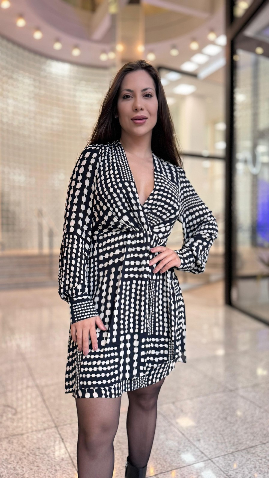 VESTIDO CURTO ANNA CORRENTE PB ANIMALE