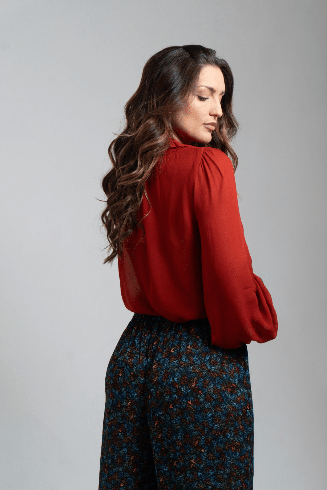 CALCA PAREO DE GEORGETTE EST LIBERTY ALGAS COLOR ANIMALE