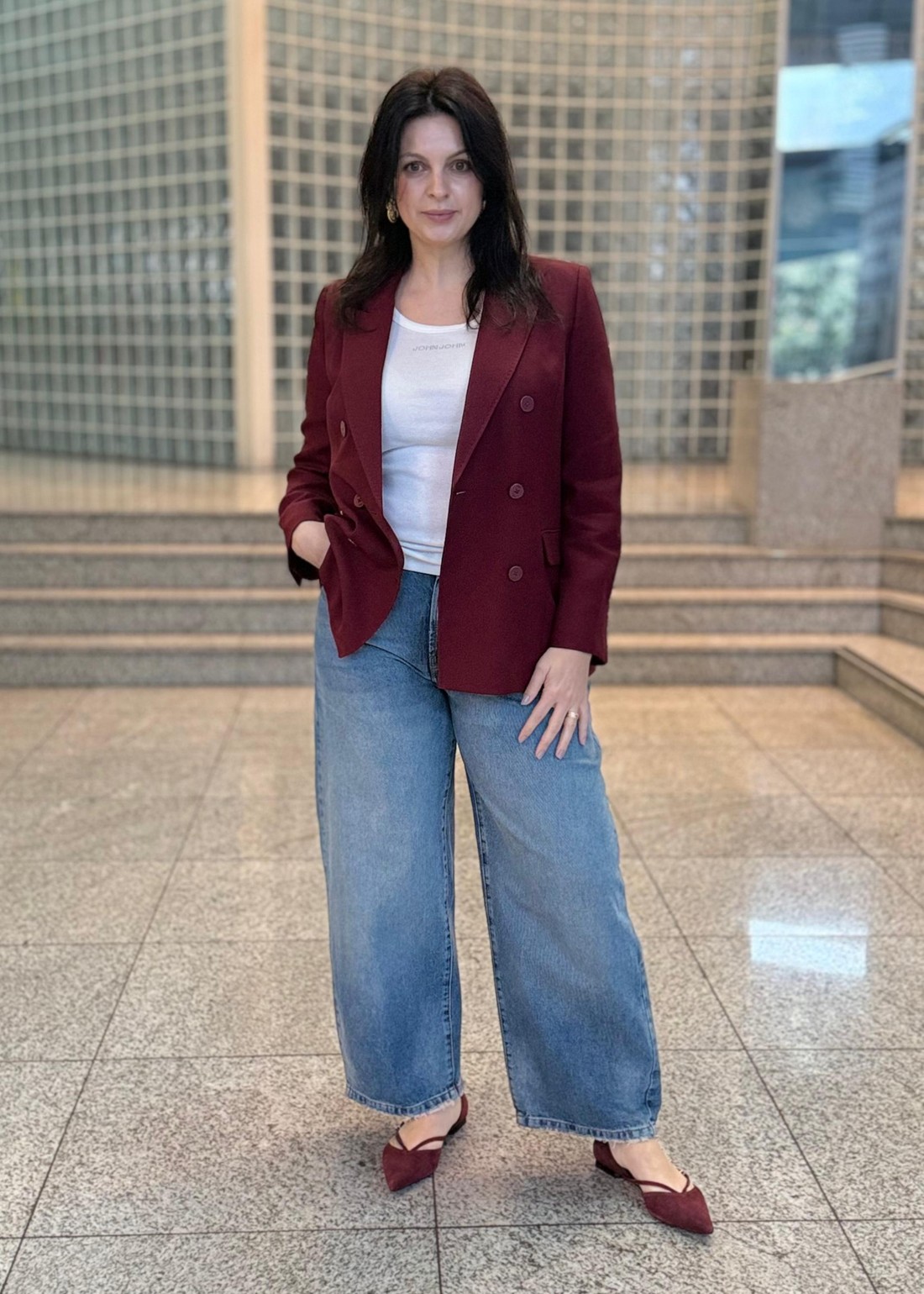 BLAZER ESTHER VERMELHO CABERNET NV BLAZER ESTHER VERMELHO CABERNET NV