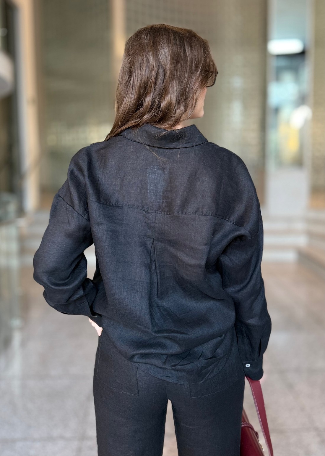 CAMISA CHLOE PRETO CAMISA CHLOE PRETO