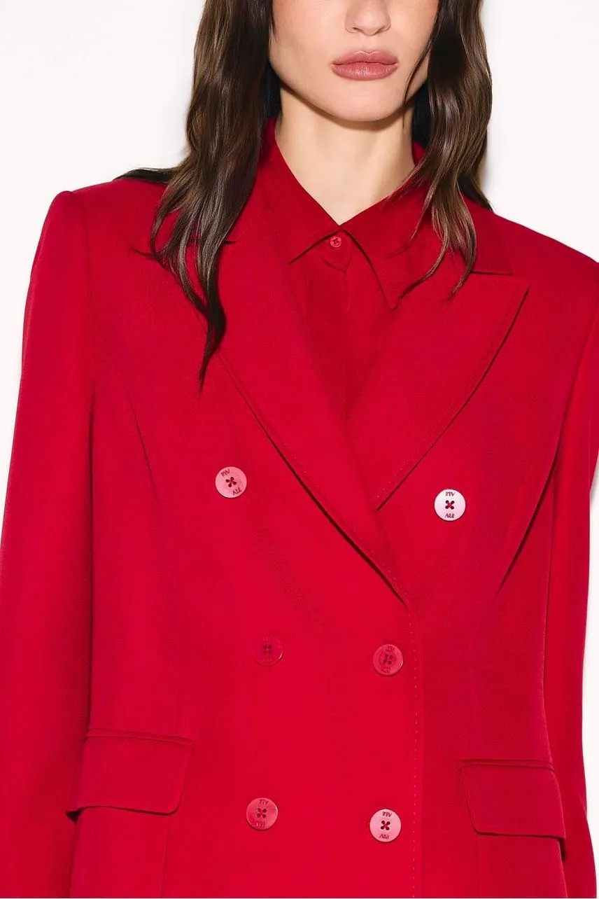 BLAZER ESTHER VERMELHO ROCK NV BLAZER ESTHER VERMELHO ROCK NV