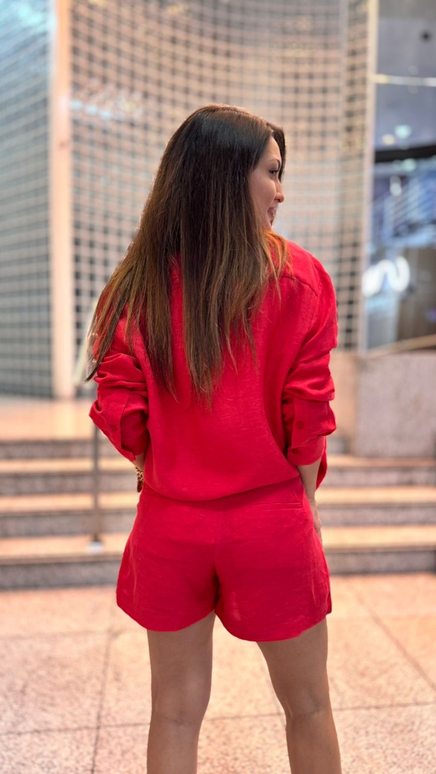 SHORT SOPHIA VERMELHO TANGO NV