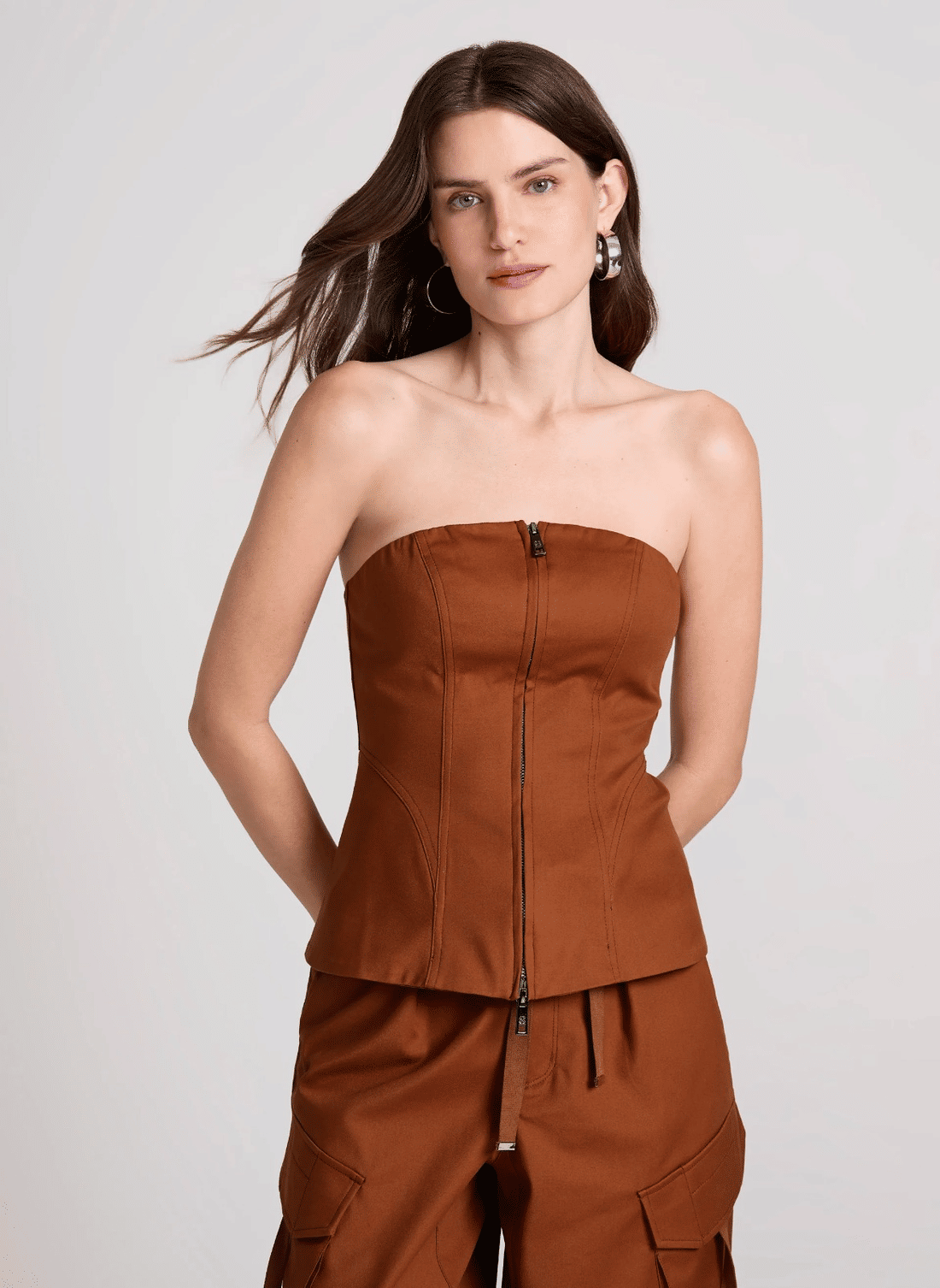 BLUSA SAVAGE MARROM JOHN JOHN BLUSA SAVAGE MARROM JOHN JOHN