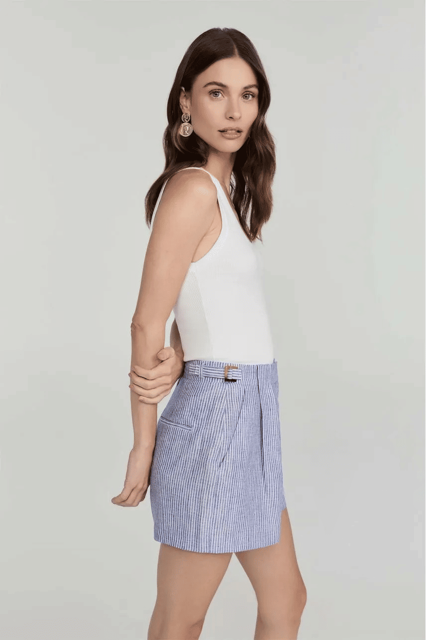 SHORT GIGI AZUL DENIM NV