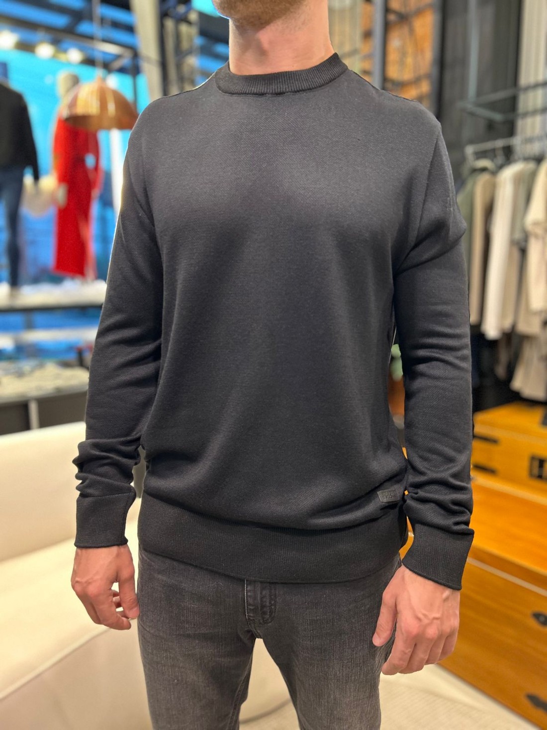TRICOT ML SMOOTH PRETO JOHN JOHN TRICOT ML SMOOTH PRETO JOHN JOHN