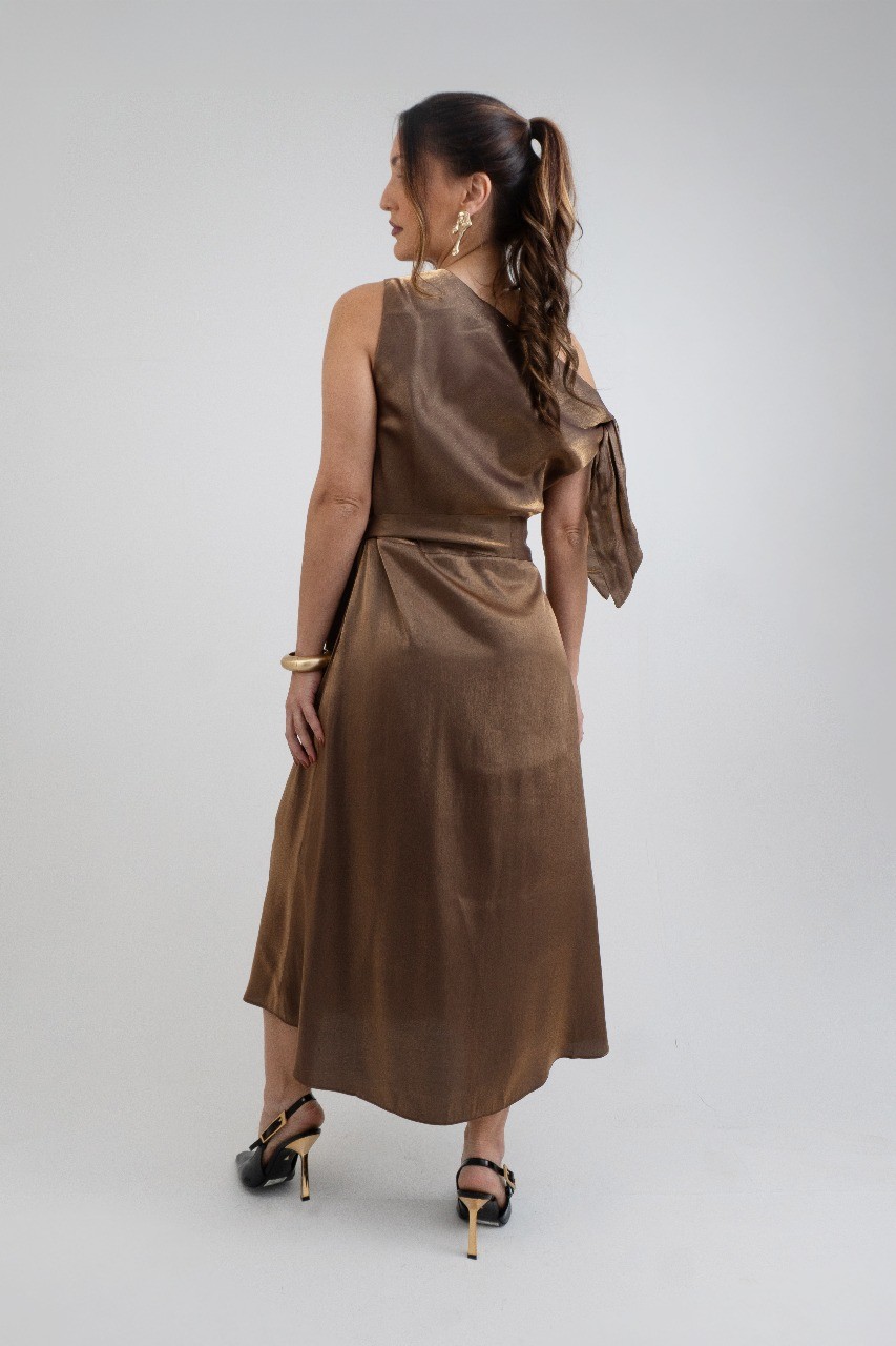 VESTIDO MIDI OMBRO SO COM FAIXA MORENA ROSA VESTIDO MIDI OMBRO SO COM FAIXA MORENA ROSA