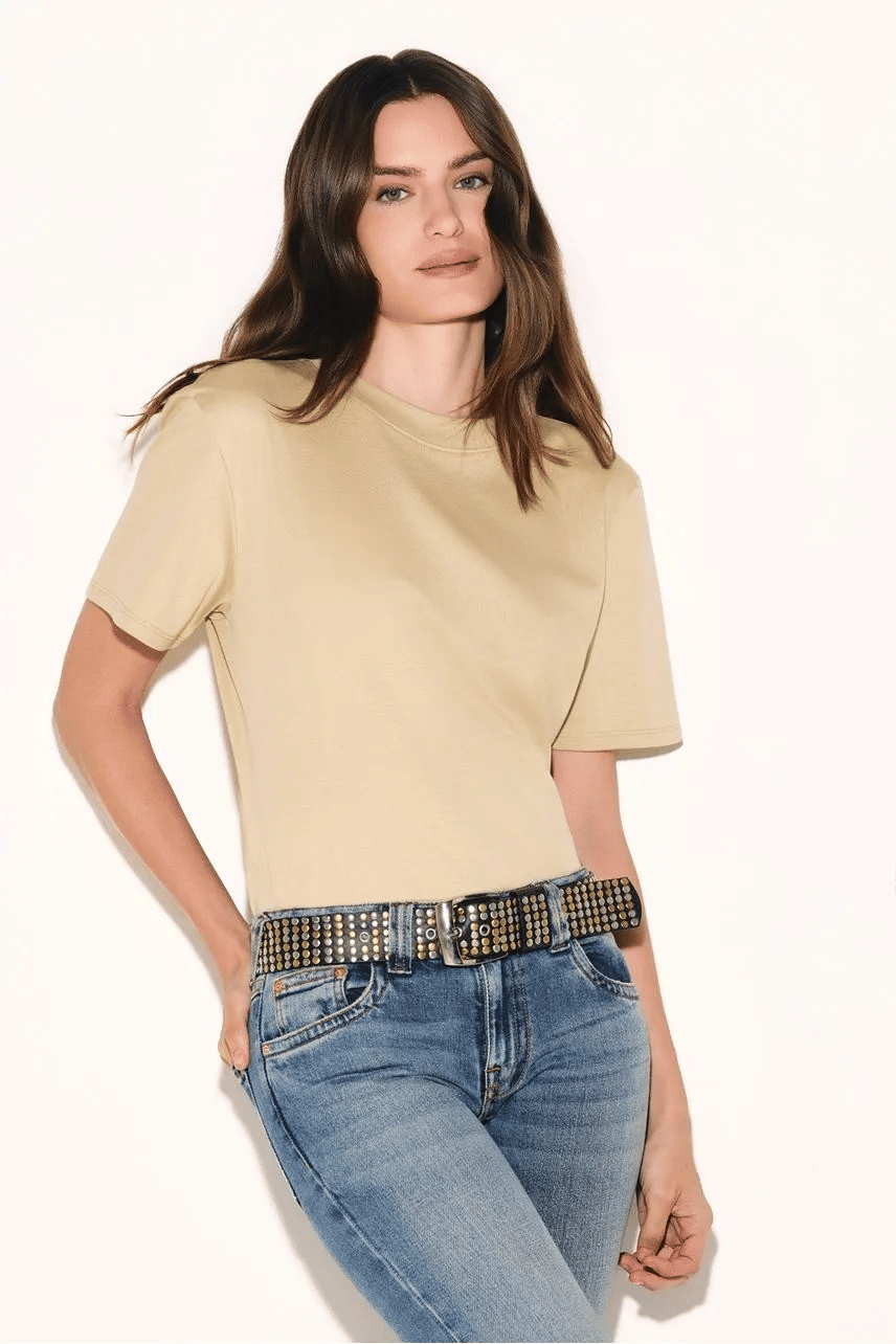 TSHIRT PIMA LIRA BEGE FIELD NV TSHIRT PIMA LIRA BEGE FIELD NV