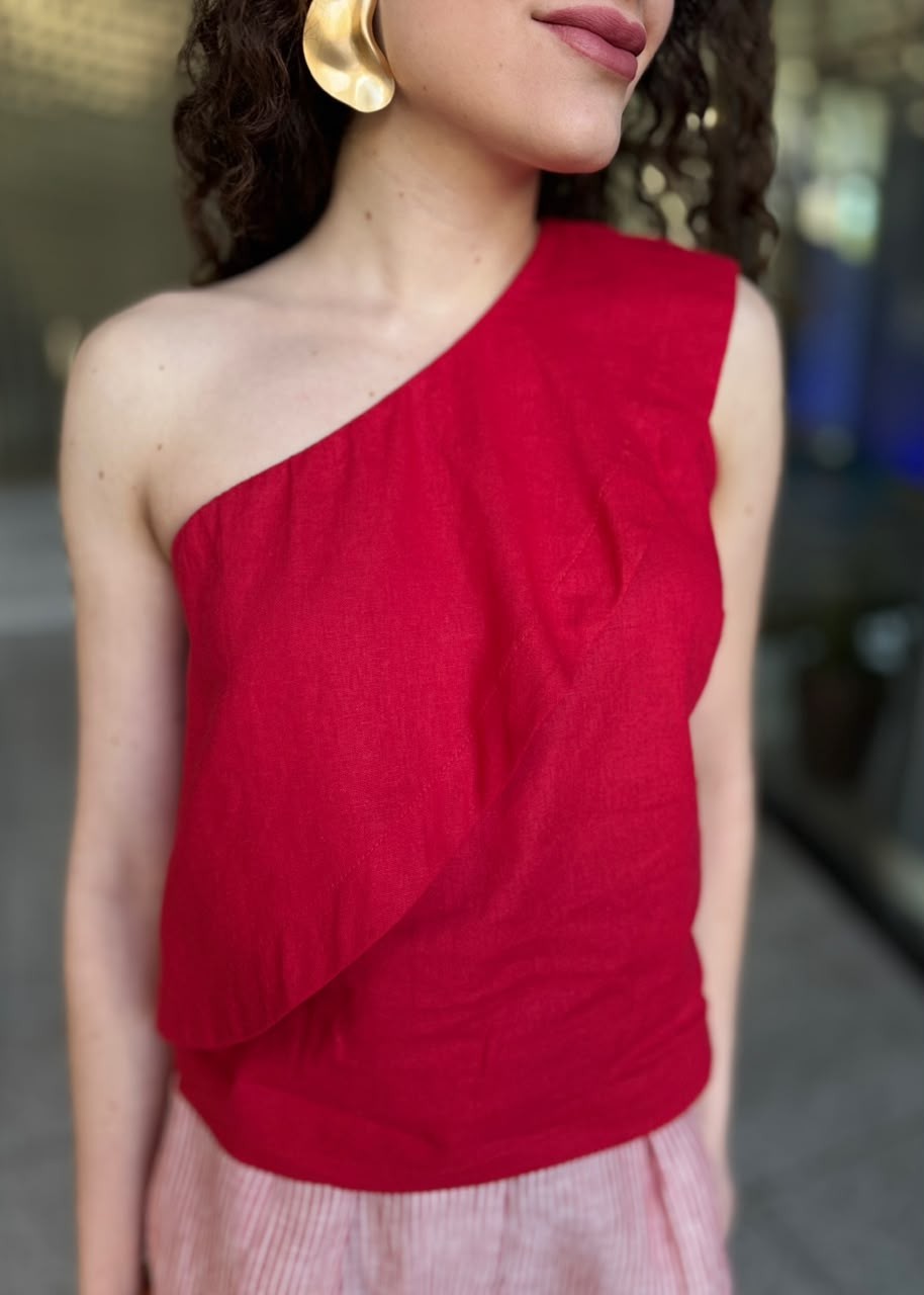 BLUSA TAYANE VERMELHO BLUSA TAYANE VERMELHO