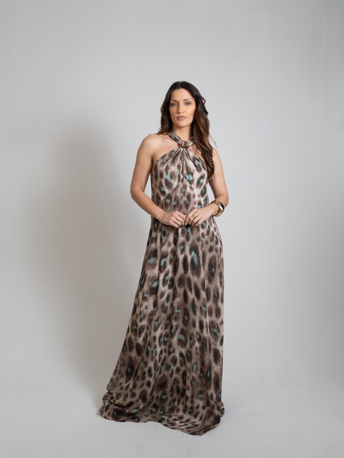 VESTIDO SOLTO CAVA FRANCESA SEM MANGA LONGO MORENA ROSA