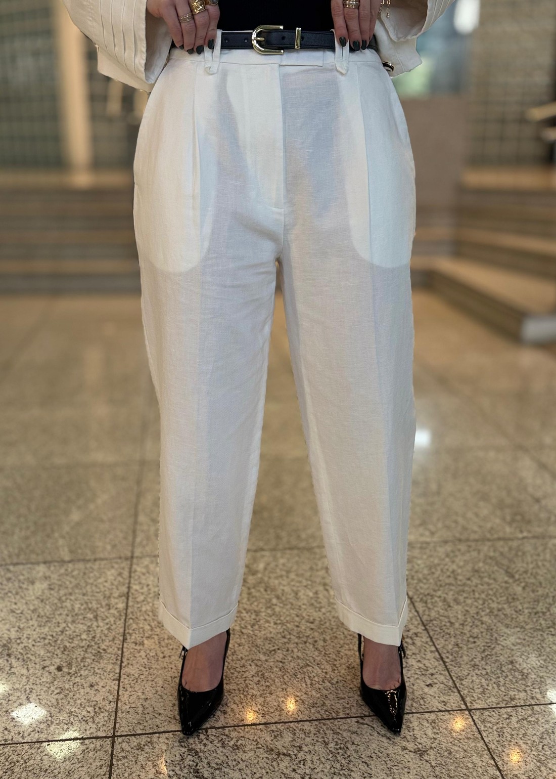 CALCA TEODORA OFF WHITE NV CALCA TEODORA OFF WHITE NV