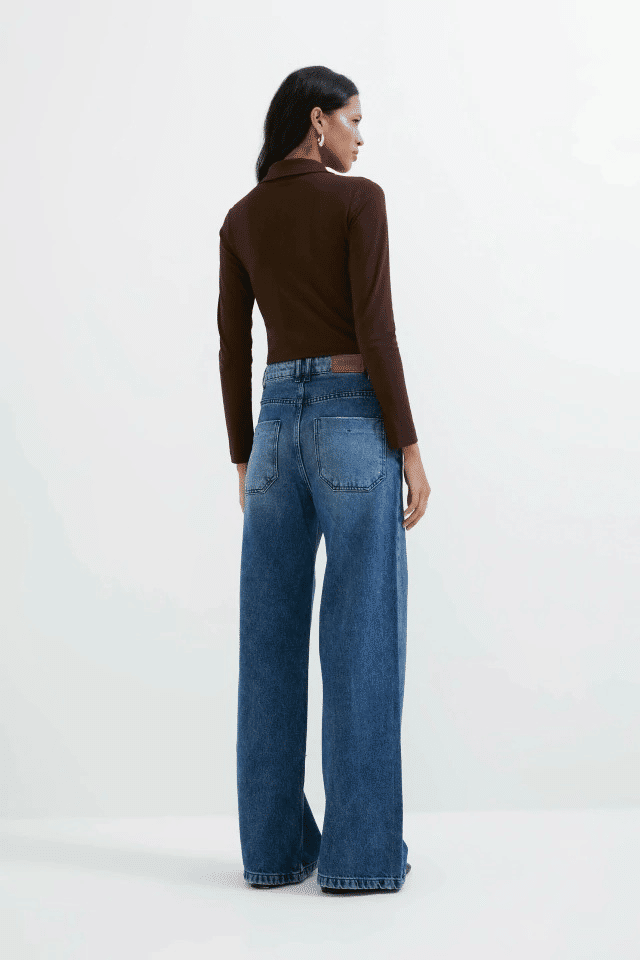 BLUSA MARIE MARROM CAFÉ BLUSA MARIE MARROM CAFÉ