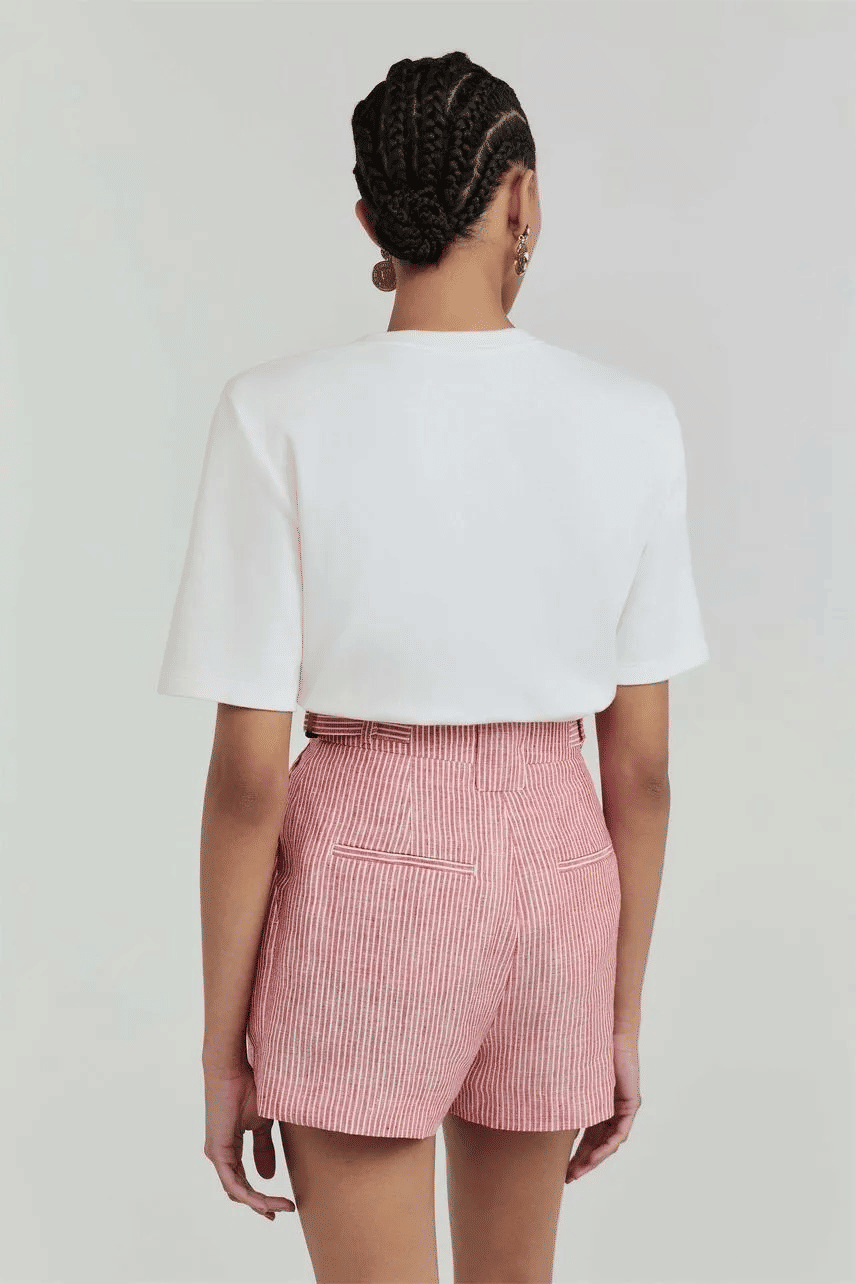 SHORT GIGI VERMELHO SALSA NV