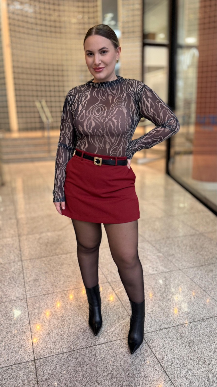 SHORT SAIA CINTURA ALTA