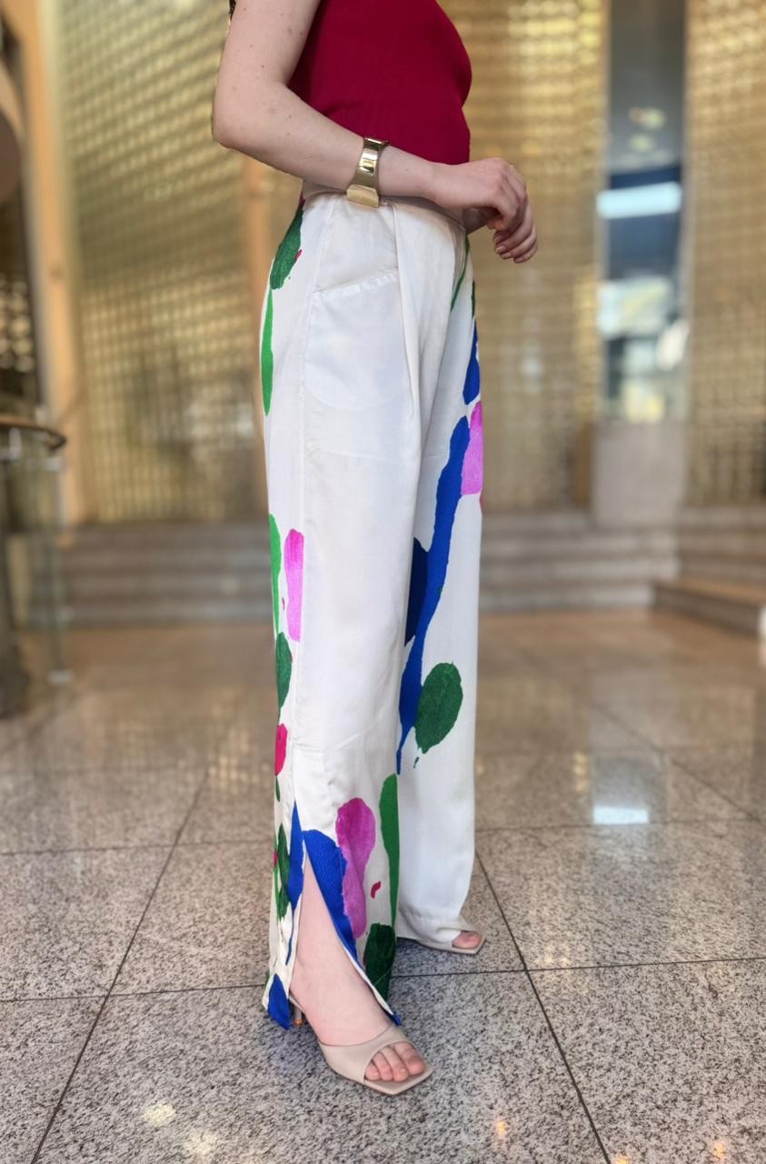 CALCA PANTALONA PINTURA SANCINETI ANIMALE CALCA PANTALONA PINTURA SANCINETI ANIMALE