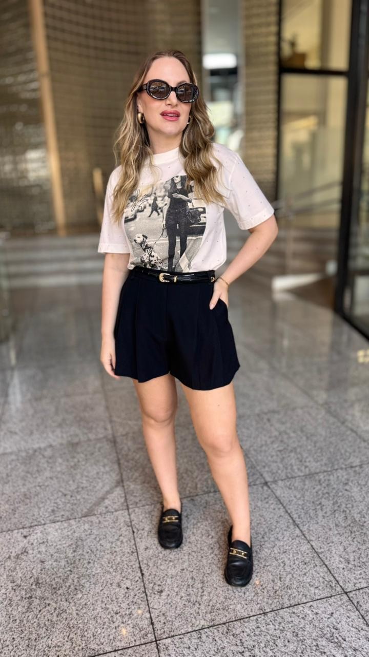 SHORTS ALANA  PRETO NV