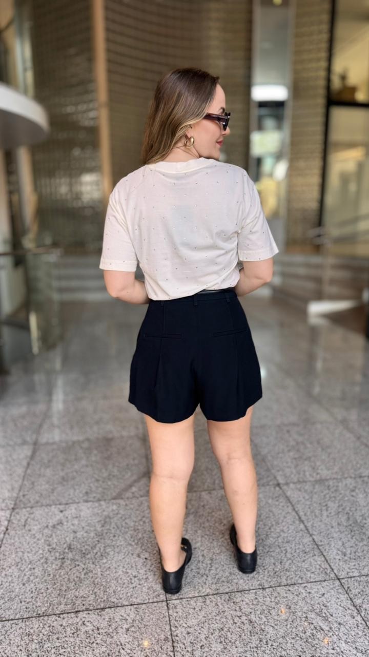 SHORTS ALANA  PRETO NV