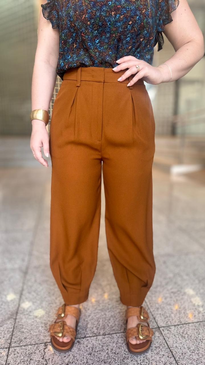 CALCA HELENA MARROM GINGER NV CALCA HELENA MARROM GINGER NV