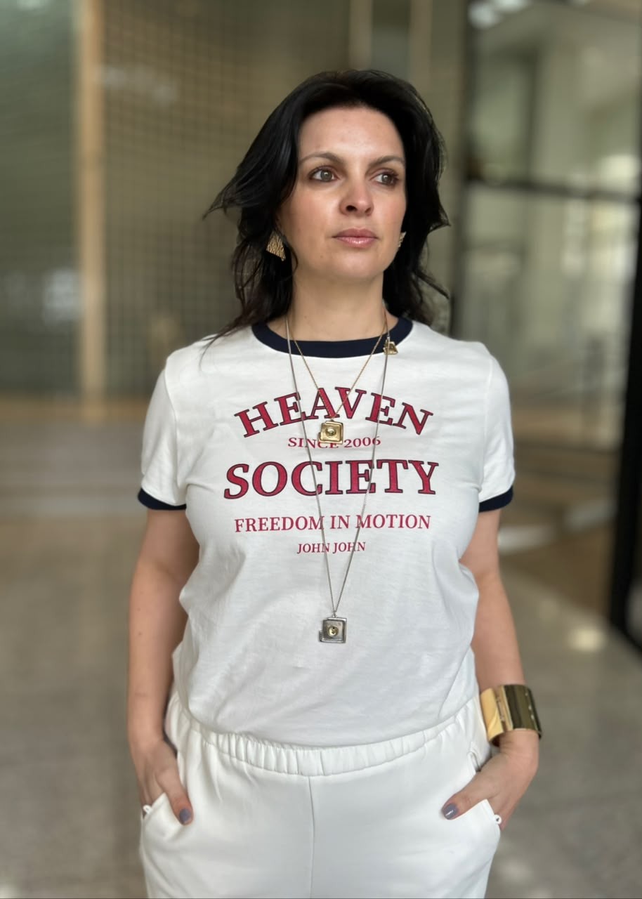 T SHIRT HEAVEN SOCIETY OFF WHITE JOHN JOHN T SHIRT HEAVEN SOCIETY OFF WHITE JOHN JOHN