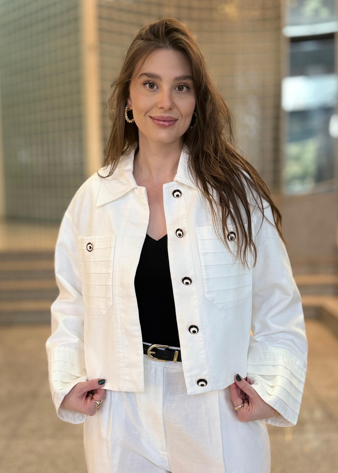 CASACO TEODORA  OFF WHITE NV