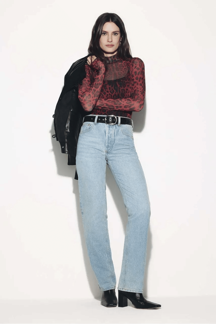 BLUSA SOLANGE ONÇA VERMELHO NV BLUSA SOLANGE ONÇA VERMELHO NV