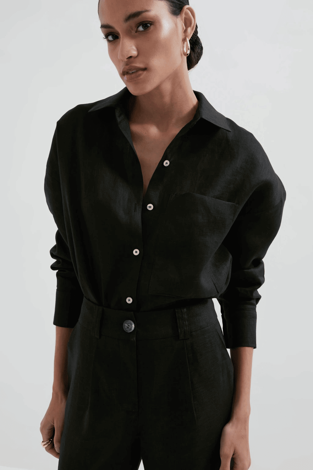 CAMISA CHLOE PRETO CAMISA CHLOE PRETO