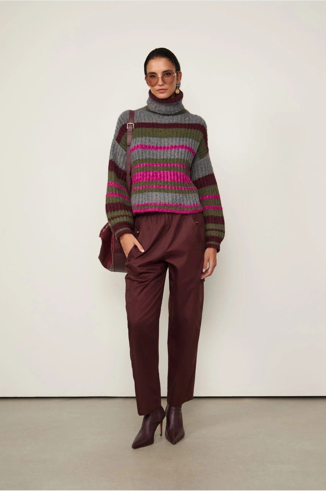 CASACO LISTRA COLORS DE TRICOT ANIMALE