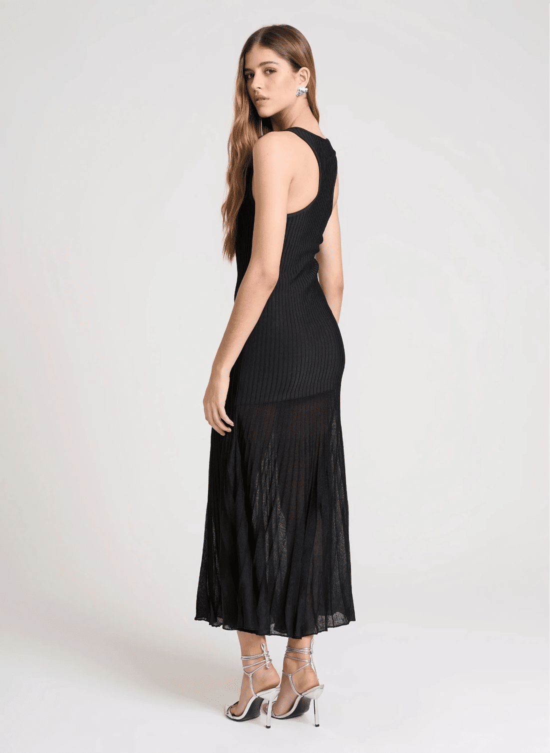 VESTIDO MIDI ANNA PRETO JOHN JOHN VESTIDO MIDI ANNA PRETO JOHN JOHN