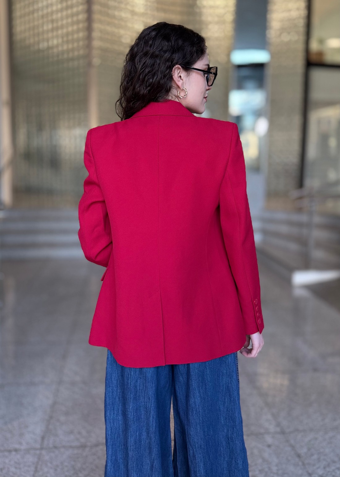 BLAZER ESTHER VERMELHO ROCK NV BLAZER ESTHER VERMELHO ROCK NV