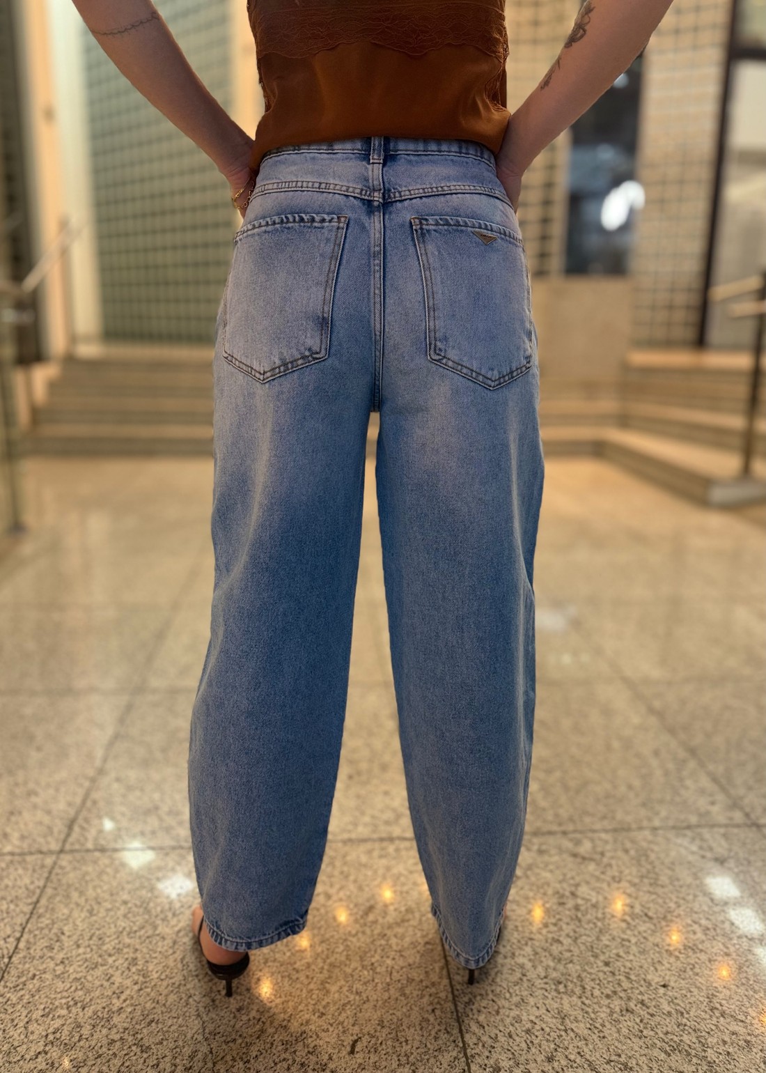 CALÇA JEANS JOANA BARRIL COLCCI CALÇA JEANS JOANA BARRIL COLCCI