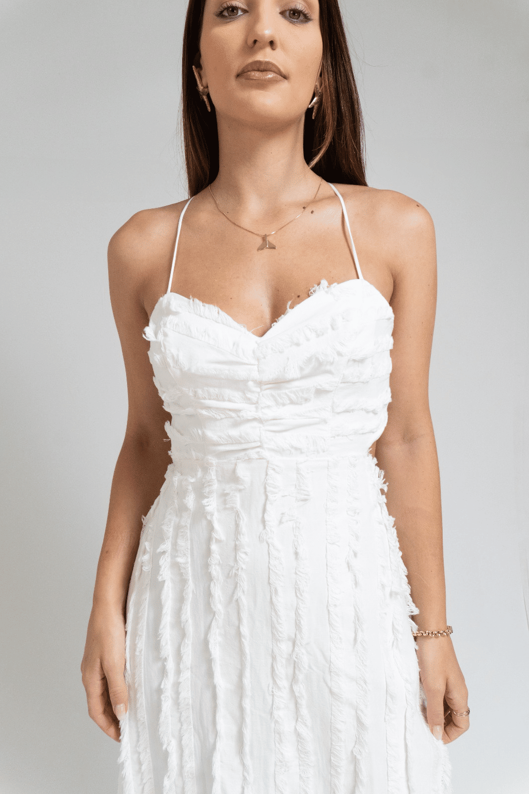 VESTIDO BEGE AFFOGATO FORUM