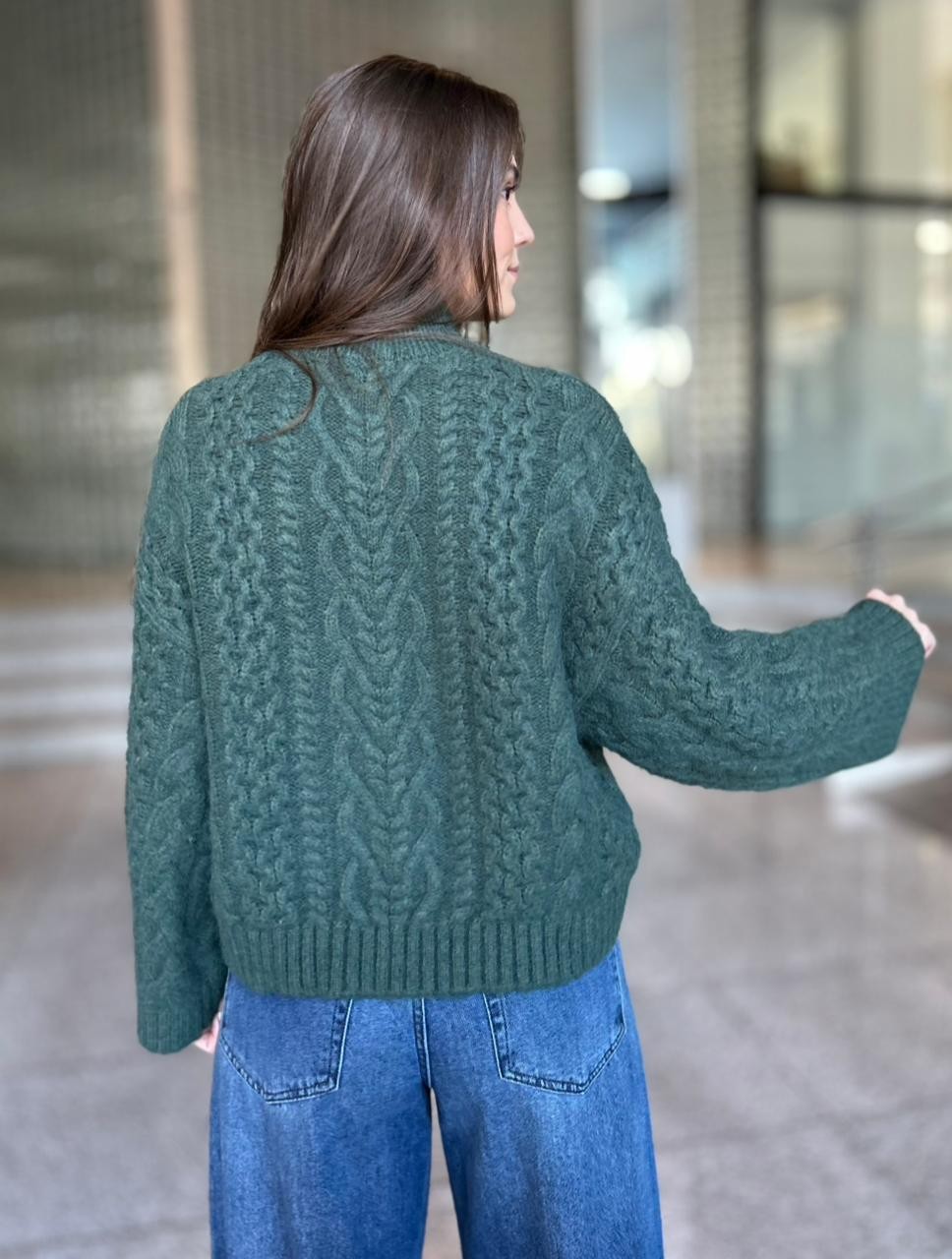 BLUSA TRICOT OTILIA VERDE LONDON NV BLUSA TRICOT OTILIA VERDE LONDON NV