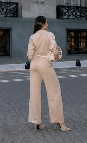 CONJUNTO TRICOT BLUSA E CALÇA BEGE CONJUNTO TRICOT BLUSA E CALÇA BEGE