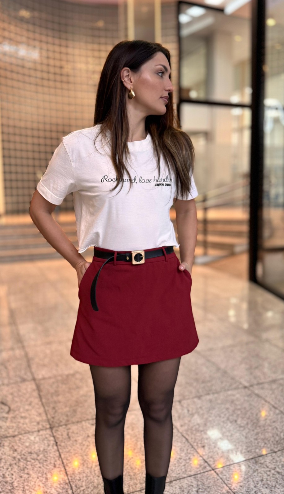 SHORT SAIA CINTURA ALTA