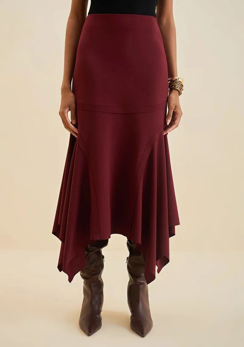 SAIA EVASE ALTA MIDI BORDO MORENA ROSA