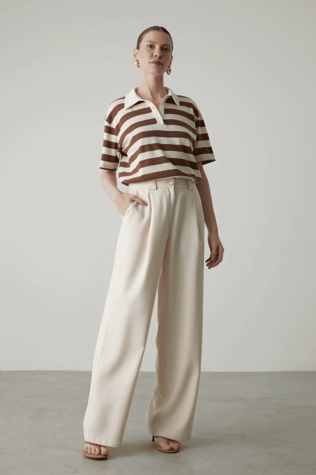 BLUSA MELANIE MARROM BLUSA MELANIE MARROM