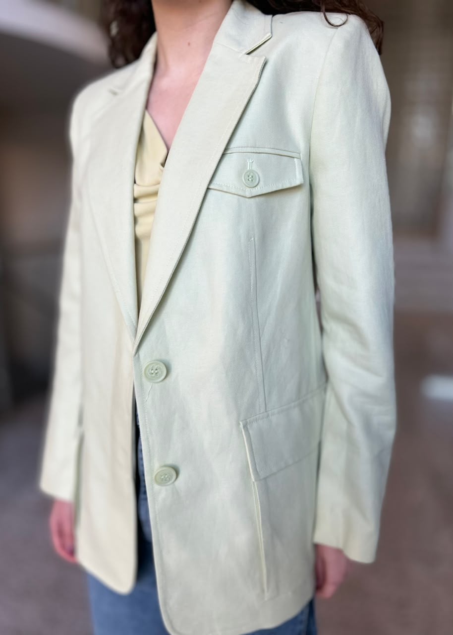 BLAZER COM LINHO VERDE ANIMALE BLAZER COM LINHO VERDE ANIMALE