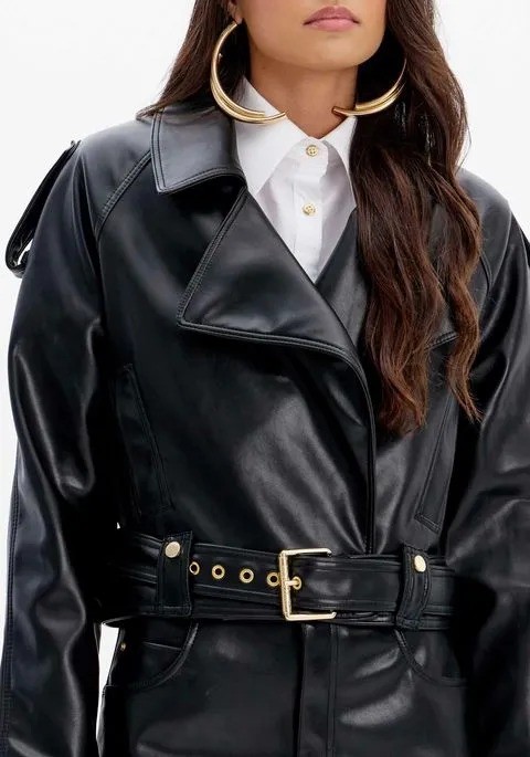 JAQUETA PU MEDIA PERFECTO