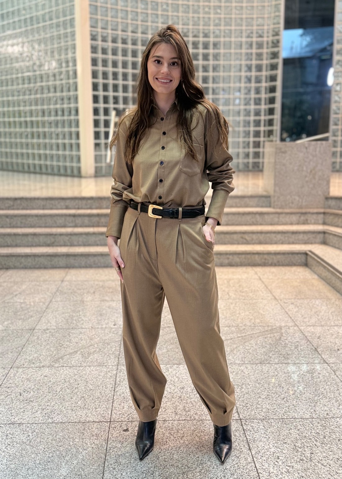 CAMISA ZOE - PP - BEGE CAMISA ZOE - PP - BEGE