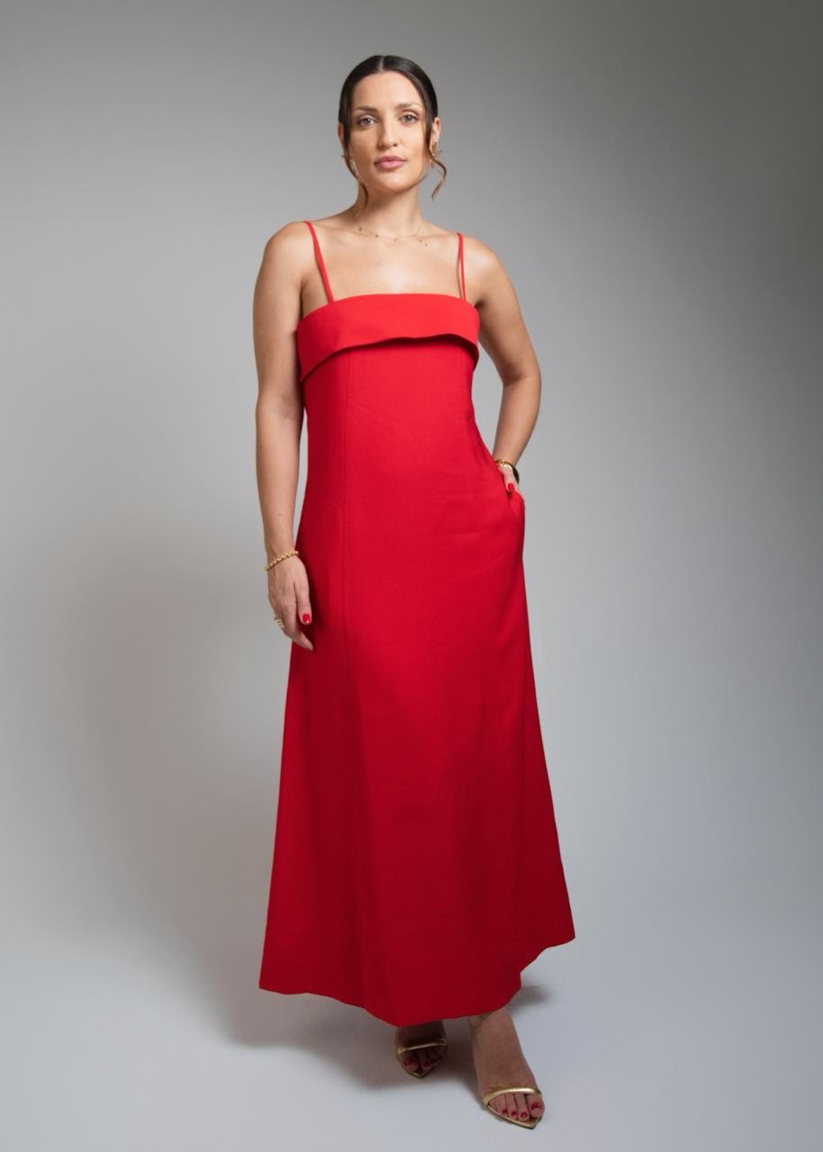 VESTIDO AMIRI VERMELHO VESTIDO AMIRI VERMELHO