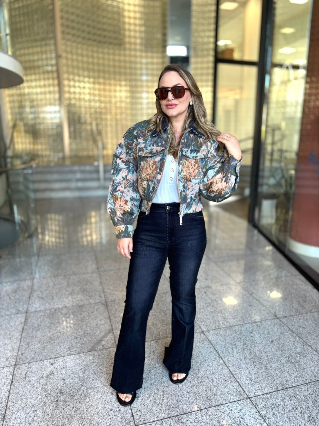 CASAQUETO FLORA  UNICA NV