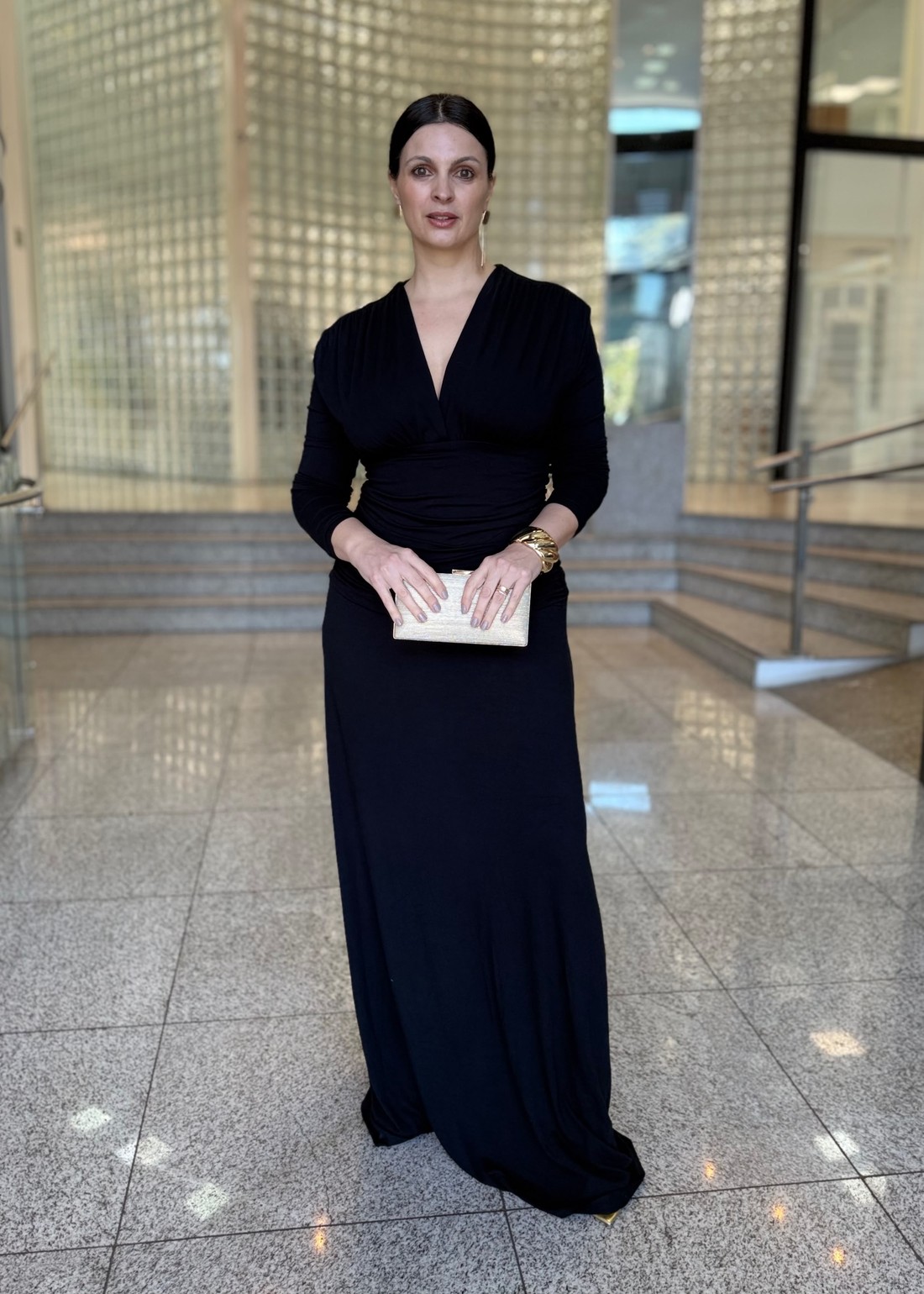 VESTIDO MANGA LONGA COM FRANZIDOS PRETO LANÇA PERFUME VESTIDO MANGA LONGA COM FRANZIDOS PRETO LANÇA PERFUME