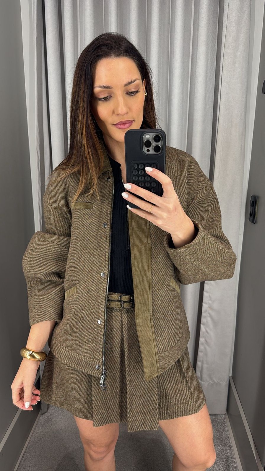 JAQUETA ISADORA MARROM SELA NV JAQUETA ISADORA MARROM SELA NV