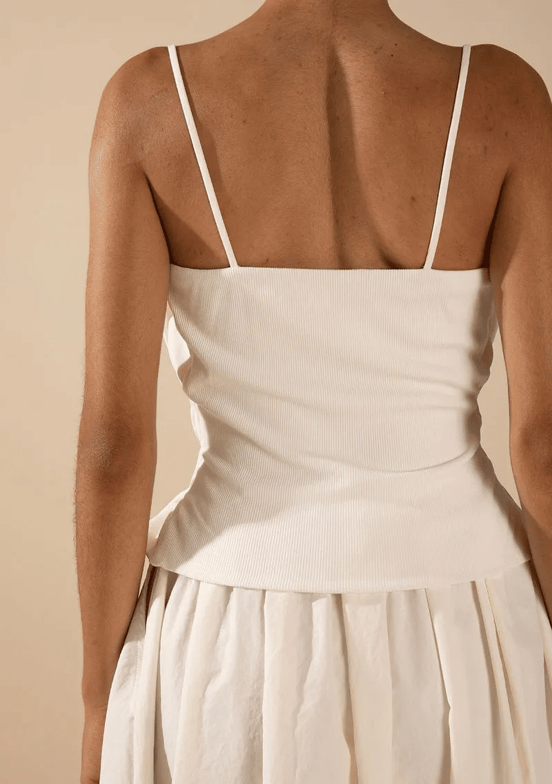 TOP DECOTE QUADRADO ALCA FINA - OFF WHITE / PP [MOR] - PP - OFF WHITE