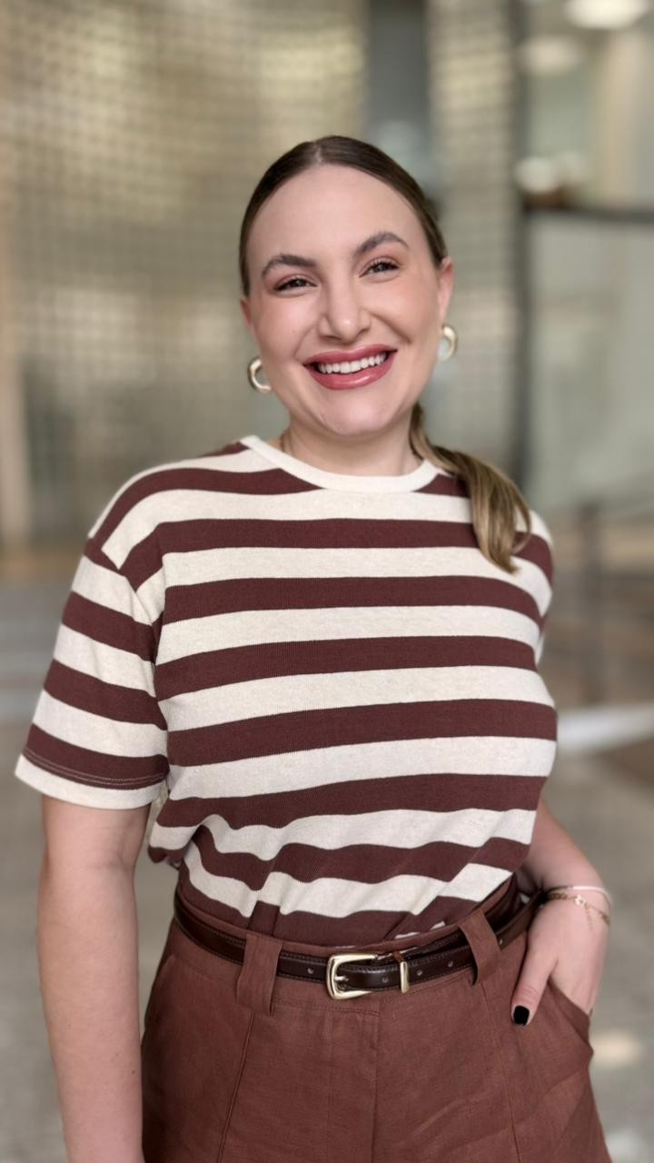 T-SHIRT OLGA MARROM T-SHIRT OLGA MARROM